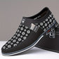 Mocassins habillés pour hommes avec des couleurs assorties, coloris Gris clair