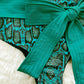 Ensemble Maillot de Bain Femme à Volants – Imprimé Python & Ceinture Nouée Taille Haute