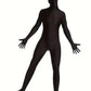 Combinaison intégrale homme noire – Morphsuit fantaisie déguisement cosplay soirée