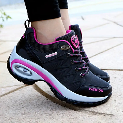 Chaussures de sport femme running et fitness – Baskets respirantes confortables avec semelle amortissante