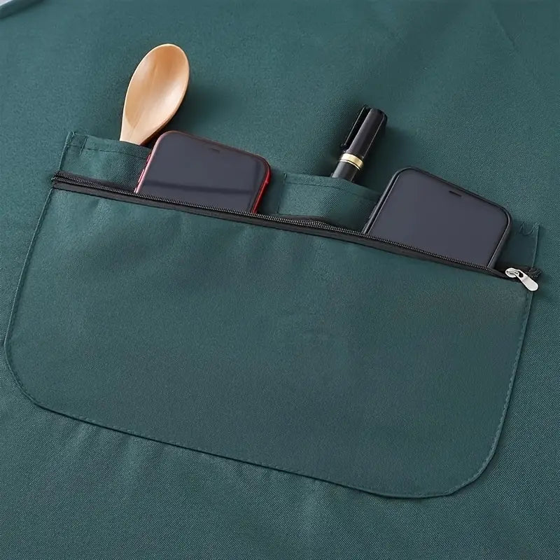 Tablier de Travail Professionnel avec Poche Frontale – Protection et Hygiène en Cuisine