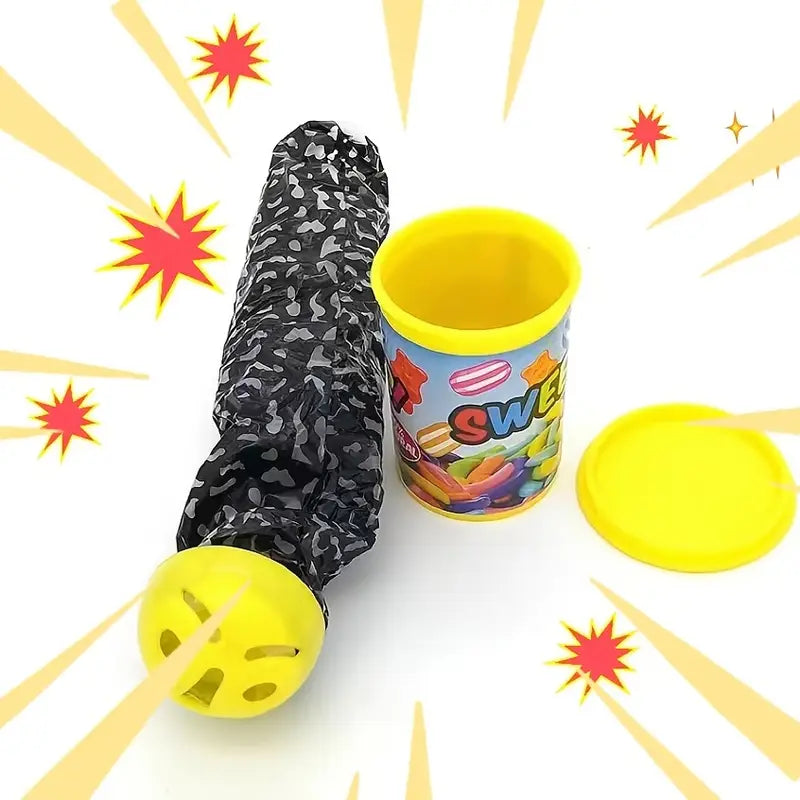 Boîte de bonbons surprise avec serpent jaillissant – Jouet fantaisie pour farces et blagues réalistes