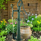 Pompe à Eau Manuelle de Jardin en Fonte Pompe à Main Vintage pour Puits et Arrosage Extérieur