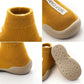 Chaussures bébé garçon montantes en tricot – Baskets souples antidérapantes confortables
