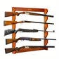 Support mural en bois pour fusils – Râtelier de rangement sécurisé et élégant pour collectionneurs