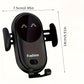 Support Voiture Intelligent avec Chargeur Sans Fil – Détection Automatique & Affichage LED, Design Robot