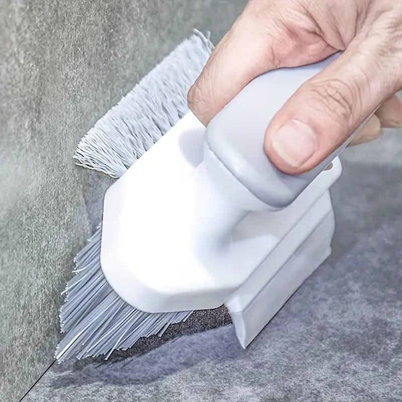 Brosse de Nettoyage à Main Multi-Usage – Poignée Ergonomique et Poils Durs pour Recoins et Joints