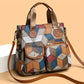 Sac à main femme patchwork multicolore  Style géométrique moderne et tendance