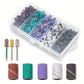 Lot de Manchons de Ponçage Grain 80/120/180 avec Mandrin – Accessoires pour Polissage et Finition Précise