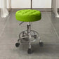 Tabouret de Travail à Roulettes Réglable – Siège Rembourré Pivotant pour Salon, Bureau et Atelier