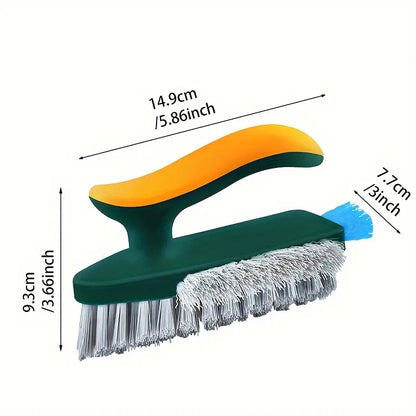 Brosse de Nettoyage à Main Multi-Usage – Poignée Ergonomique et Poils Durs pour Recoins et Joints