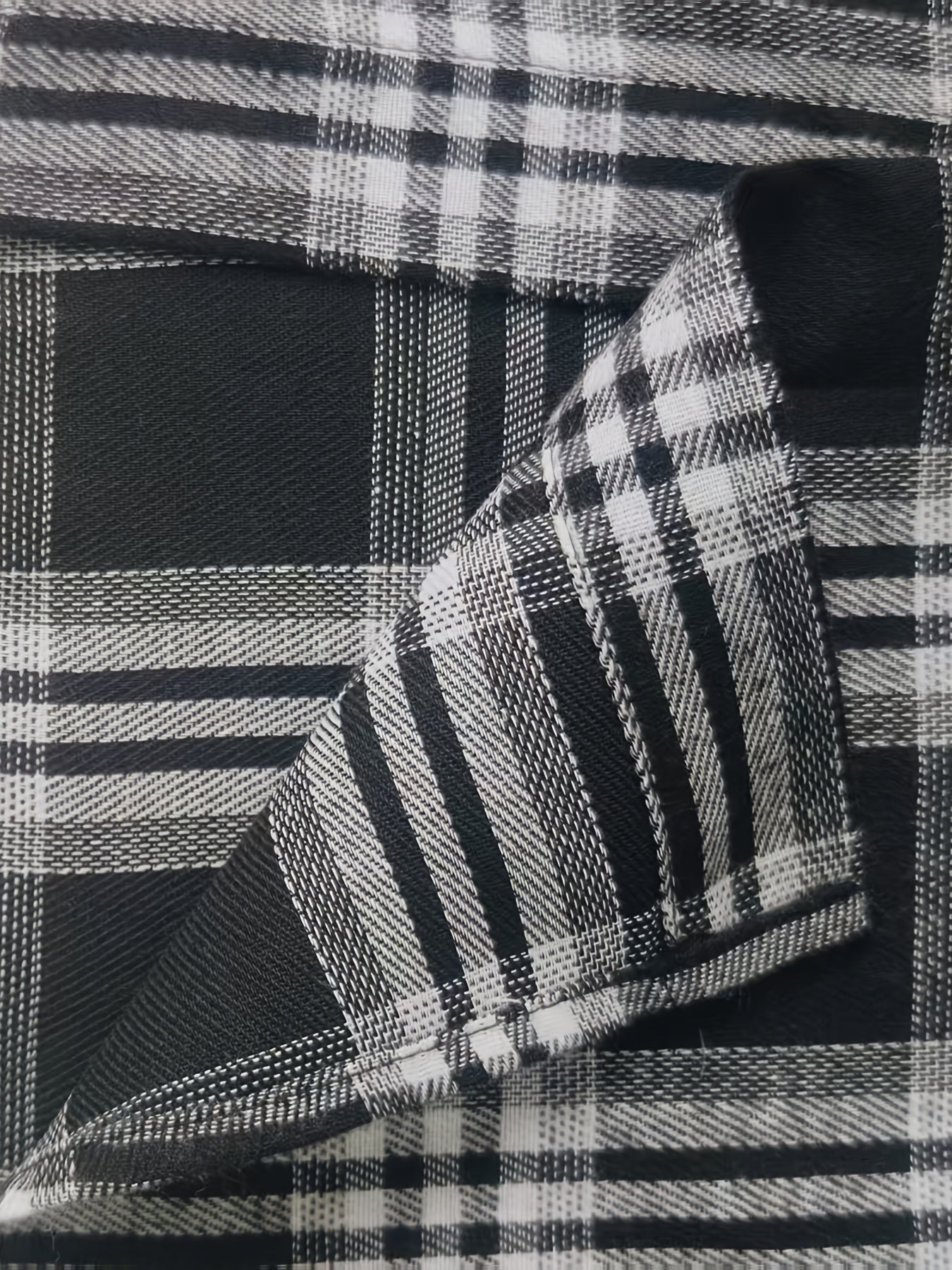 Chemise décontractée classique à carreaux pour homme