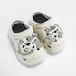 Sabots garçon blancs avec décorations – Mules tendance et confortables pour l’été