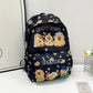 Sac à Dos Enfant Capybara – Cartable Maternelle et Primaire Léger, coloris Noir