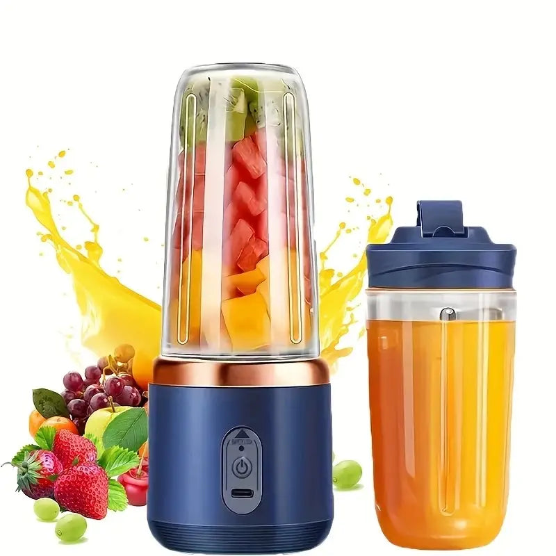 Blender Portable USB Rechargeable – Mixeur Smoothie Compact pour Fruits, Jus et Shakes