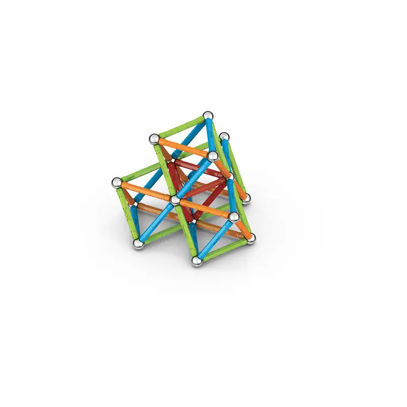 Jeu de construction magnétique coloré – Bâtonnets et billes aimantés pour créer ponts et structures 3D