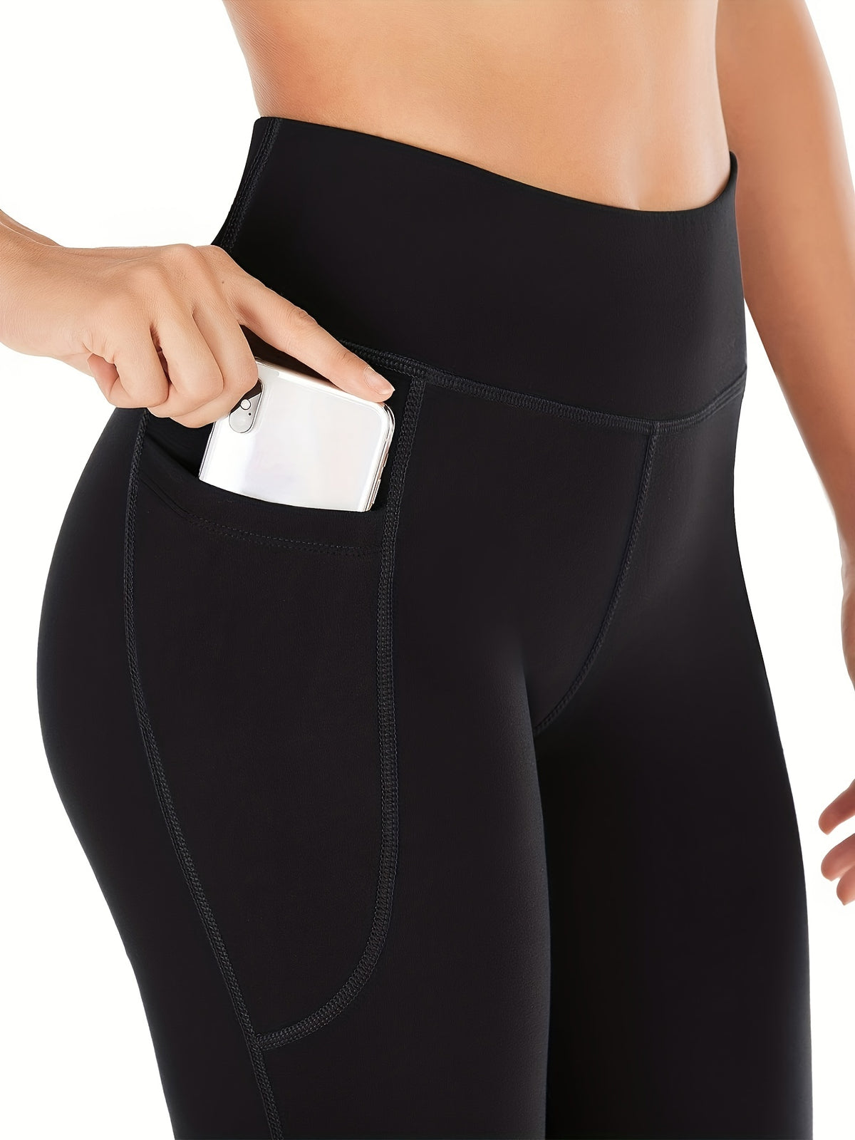 Pantalon évasé pour femme avec poches