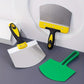 Spatule de Maçon Large en Acier Inoxydable – Manche Antidérapant pour Enduit, Plâtre et Lissage des Surfaces