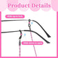 Lot de 10 chaînes pour lunettes