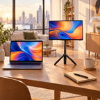 Écran Portable 16 Pouces pour Ordinateur avec Support Magnétique – Double Écran