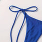 Bikini Femme 2 Pièces à Nouer – Maillot de Bain Triangle Dos Nu, Style Plage & Été Séduisant