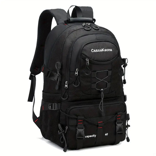 Sac à dos décontracté – Grande capacité, multi-poches, idéal pour voyages et randonnées
