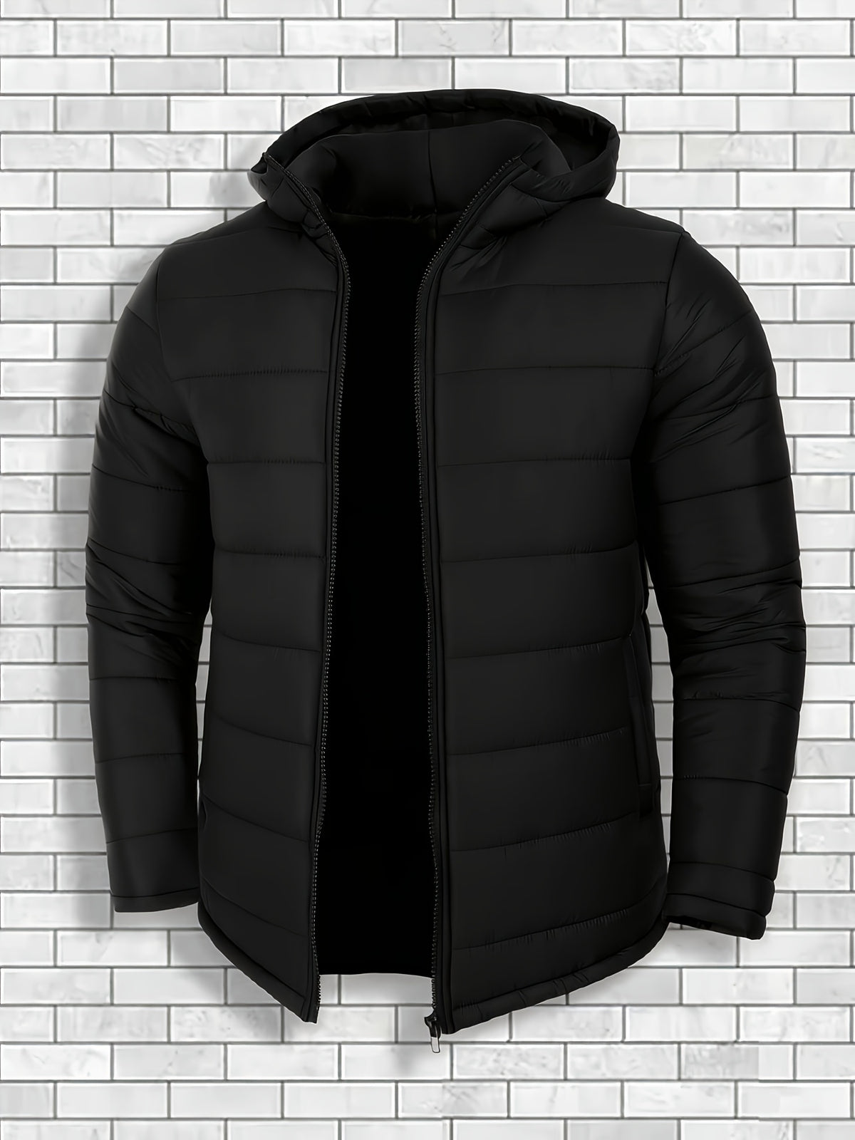 Fat Brother Plus Size Homme Extérieur Coupe-Vent Épaissi Chaud