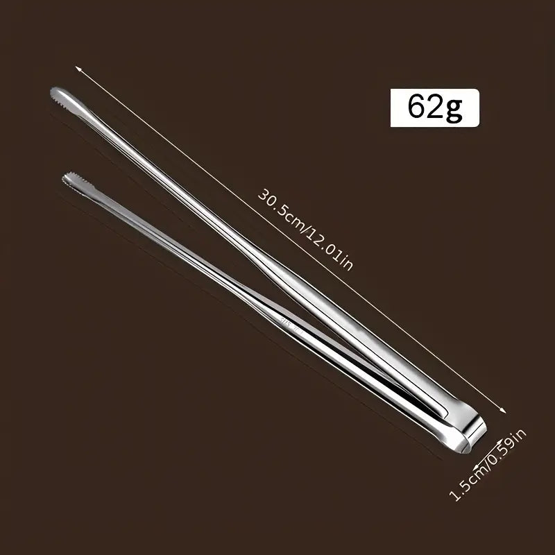 Pinces de cuisine en acier inoxydable – Ustensiles de barbecue et camping disponibles en 3 tailles