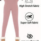 Leggings Femme Doublés Polaire Taille Haute