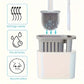 Brosse WC Silicone avec Support Mural – Design Compact, Hygiénique et Gain de Place pour Toilettes Modernes