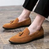 Chaussures de style anglais pour hommes, coloris Camel