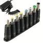 Câble USB avec 10 Embouts d’Adaptateur Universel – Chargeur Polyvalent pour Appareils Électroniques DC 5V