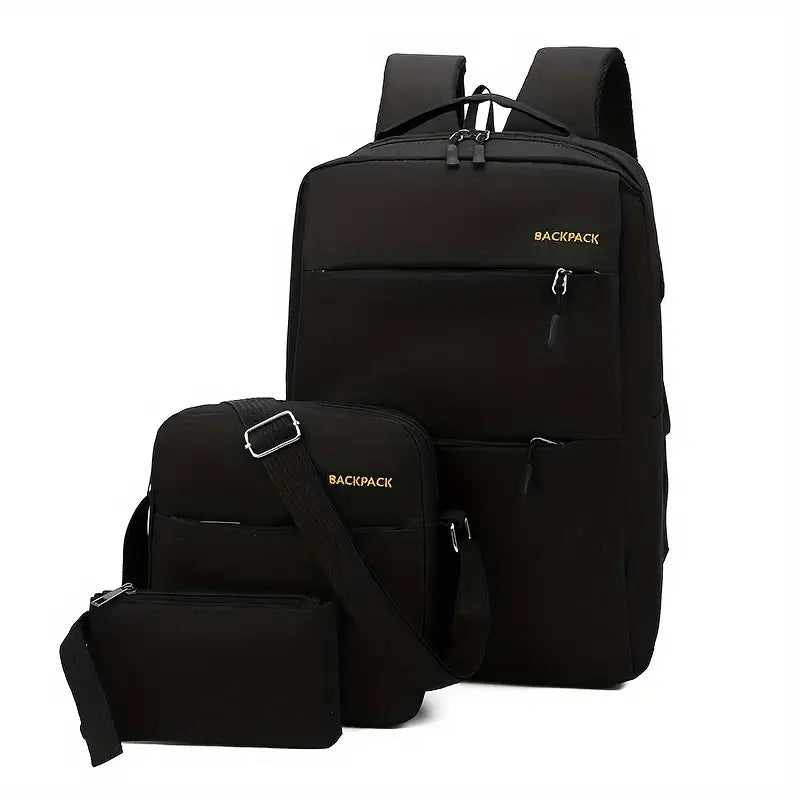 Set sacoche ordinateur portable et sac à dos  Design moderne, grande capacité et multi-compartiments