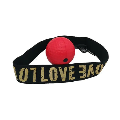 Balle de réflexe avec bandeau – Accessoire d’entraînement boxe, MMA et fitness pour améliorer vitesse et coordination
