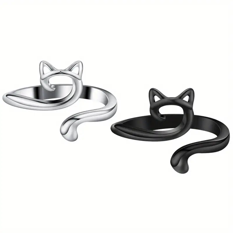 Bague Guide-Fil Chat pour Crochet et Tricot – Accessoire Pratique et Original pour Fils et Laine