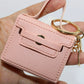 Porte-clés sac à main miniature rose – Breloque élégante et tendance pour femme