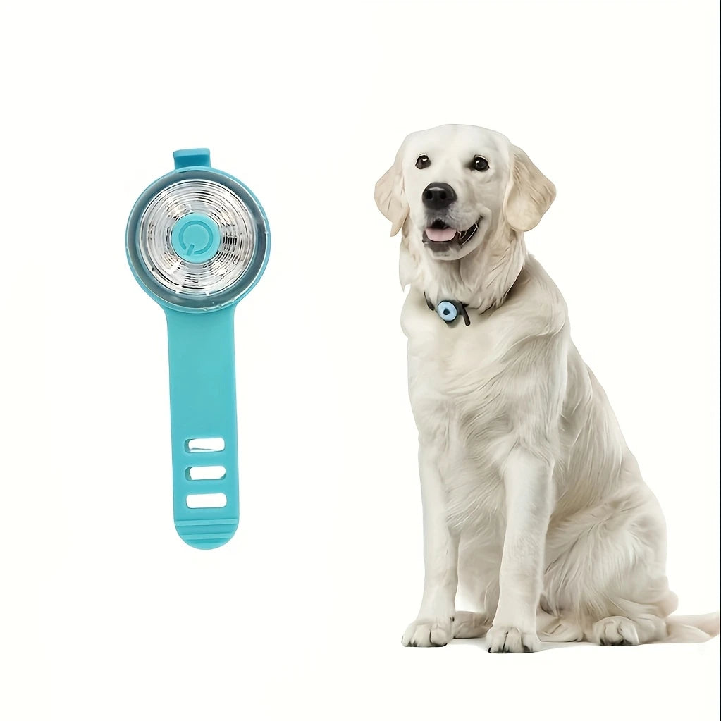 Lumière de sécurité LED pour collier – Accessoire personnalisable pour animaux de compagnie