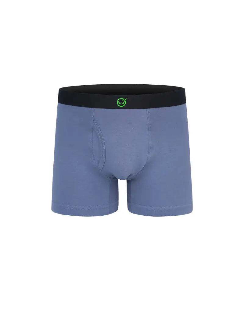 Boxer Enfant Rouge Confortable – Sous-Vêtement Garçon Ceinture Élastique Noire