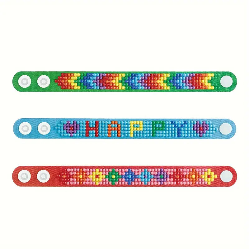 Lot de Bracelets Enfant Fantaisie Licorne et Arc-en-Ciel – Bijoux Colorés avec Messages Positifs