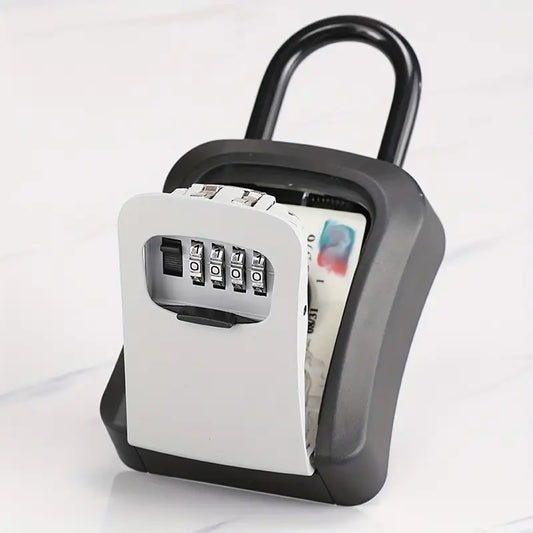 Boîte à Clés Sécurisée avec Code – Coffre-Fort Extérieur pour Clés et Petits Objets