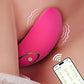 Stimulateur Connecté avec Télécommande via Application – Vibromasseur Intelligent en Silicone pour Plaisir Solo ou à Deux