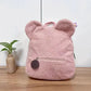 Sac à dos femme en peluche personnalisable – Style mignon, doux et confortable