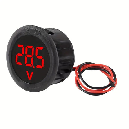 Voltmètre Digital LED 28.2V – Indicateur de Tension Précis pour Applications d’Électronique Industrielle