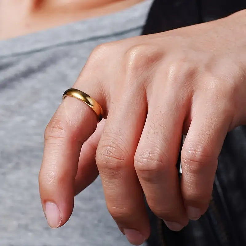 Bague Enfant en Acier Inoxydable Argenté – Bijou Élégant et Confortable