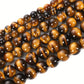 Perles en pierre naturelle Oeil de Tigre – Pierres précieuses en vrac pour bijoux et lithothérapie