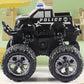 Voiture de police monster truck jouet – Véhicule tout-terrain pour enfants avec roues larges et design réaliste