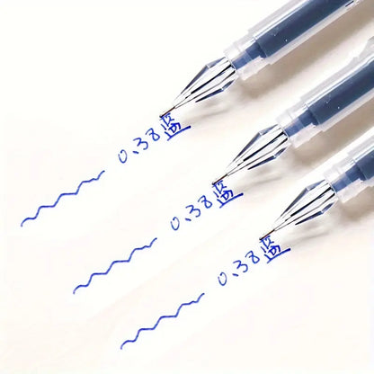 Stylos gel pointe fine 0.38 mm – Encre rouge fluide pour écriture précise et nette