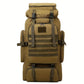 Sac à dos randonnée militaire 70L Grande capacité, camouflage étanche et ultra-résistant