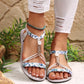 Sandales tressées pour femmes
