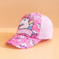 Casquette Enfant Licorne Colorée – Chapeaux et Casquettes Fille avec Motifs Arc-en-Ciel | Mode & Protection Soleil